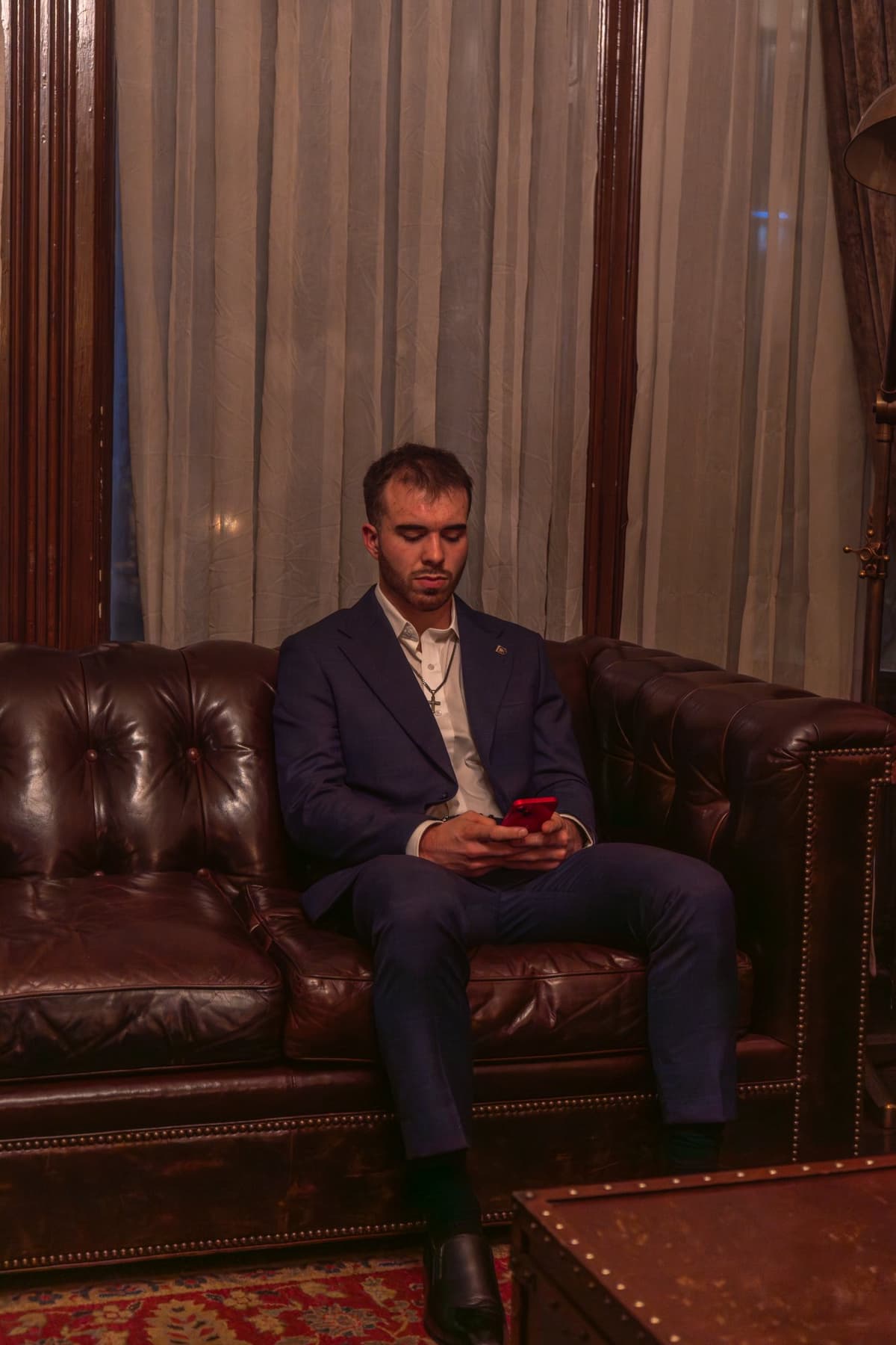 Antonio Wilson working